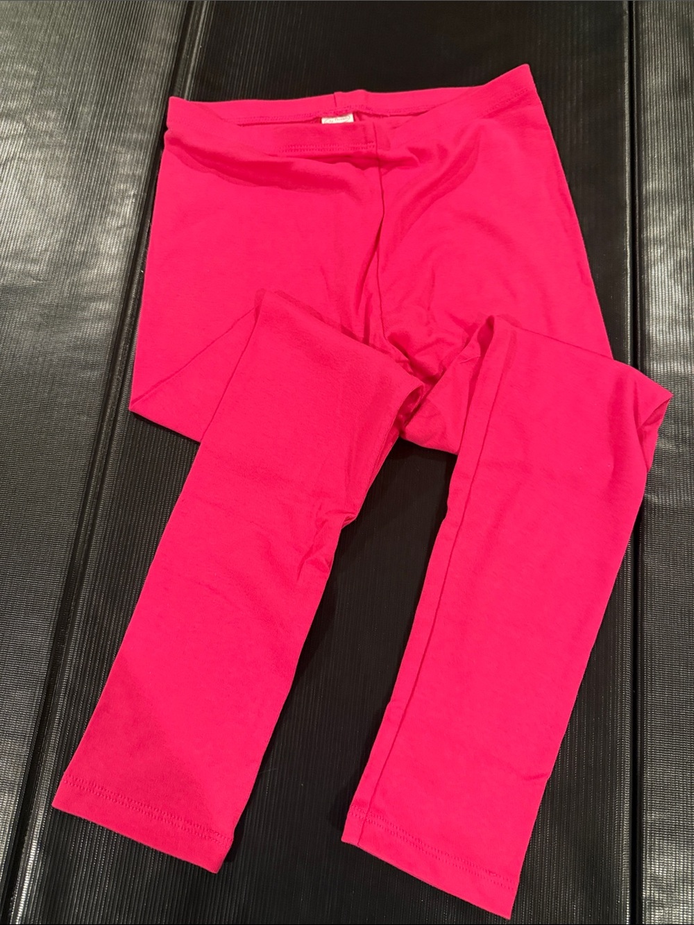 City Threads Bright Pink Girls Stretch Leggings